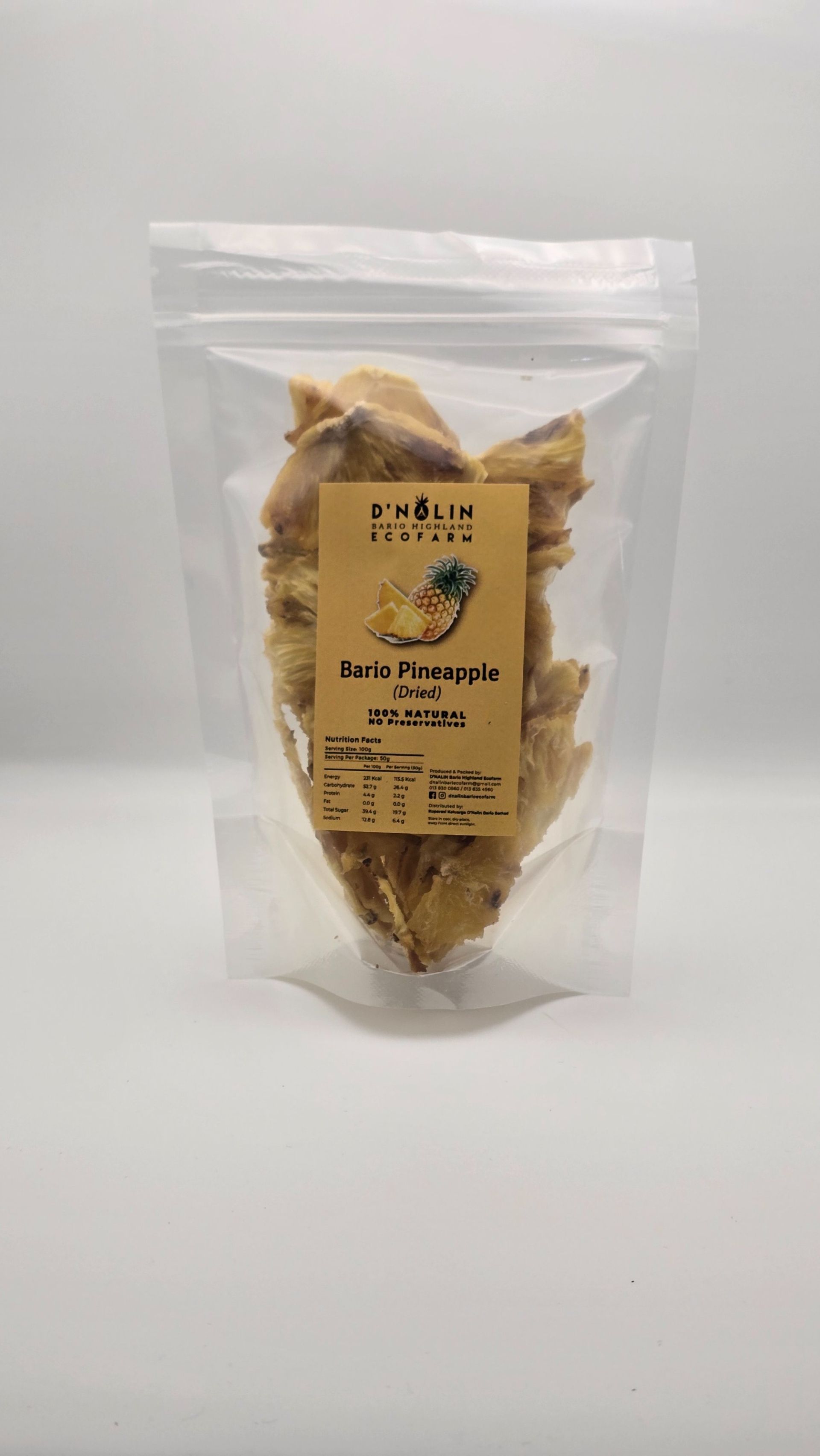 Bario Pineaple (Dried)