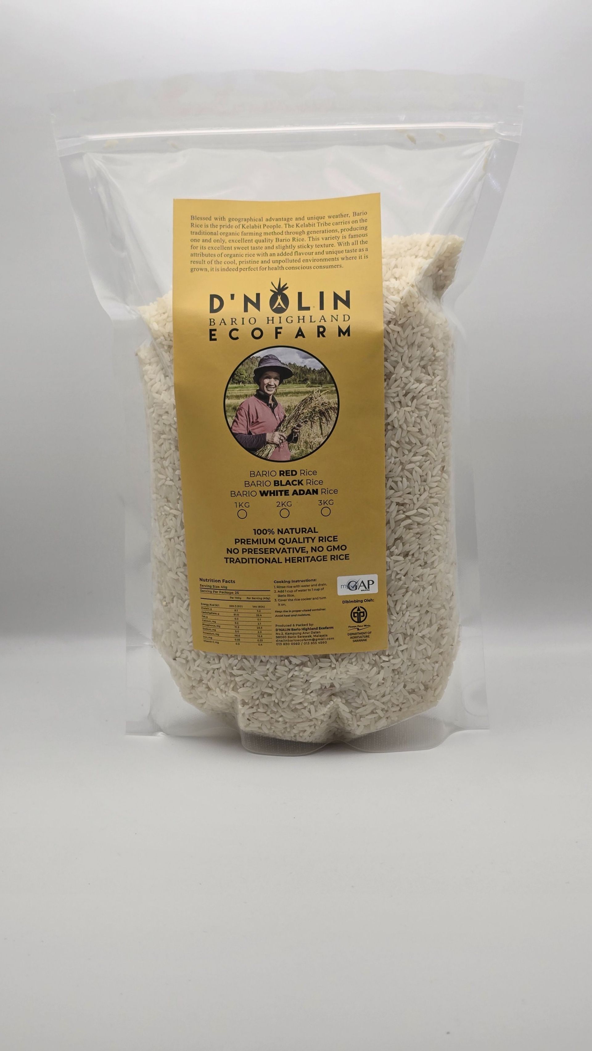 Bario White Rice