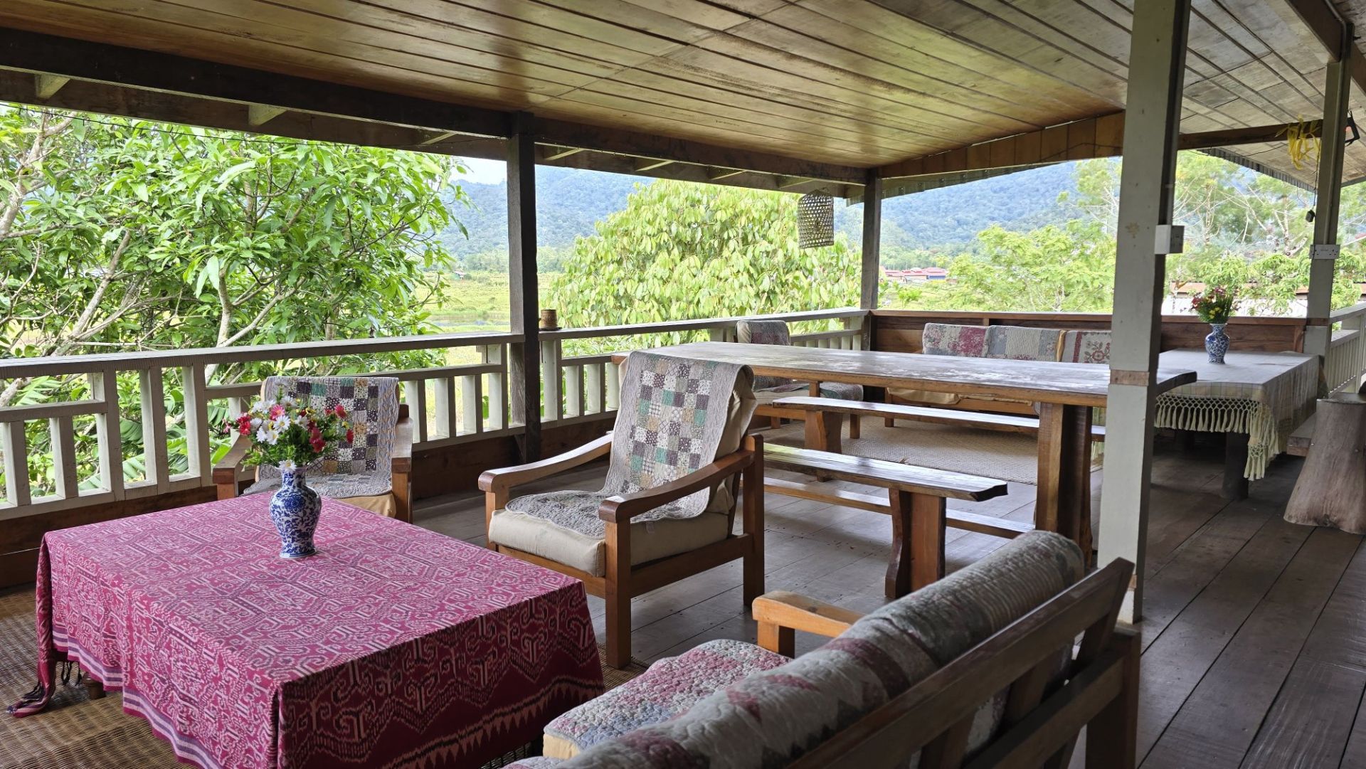 The Ngimat Ayu House Bario