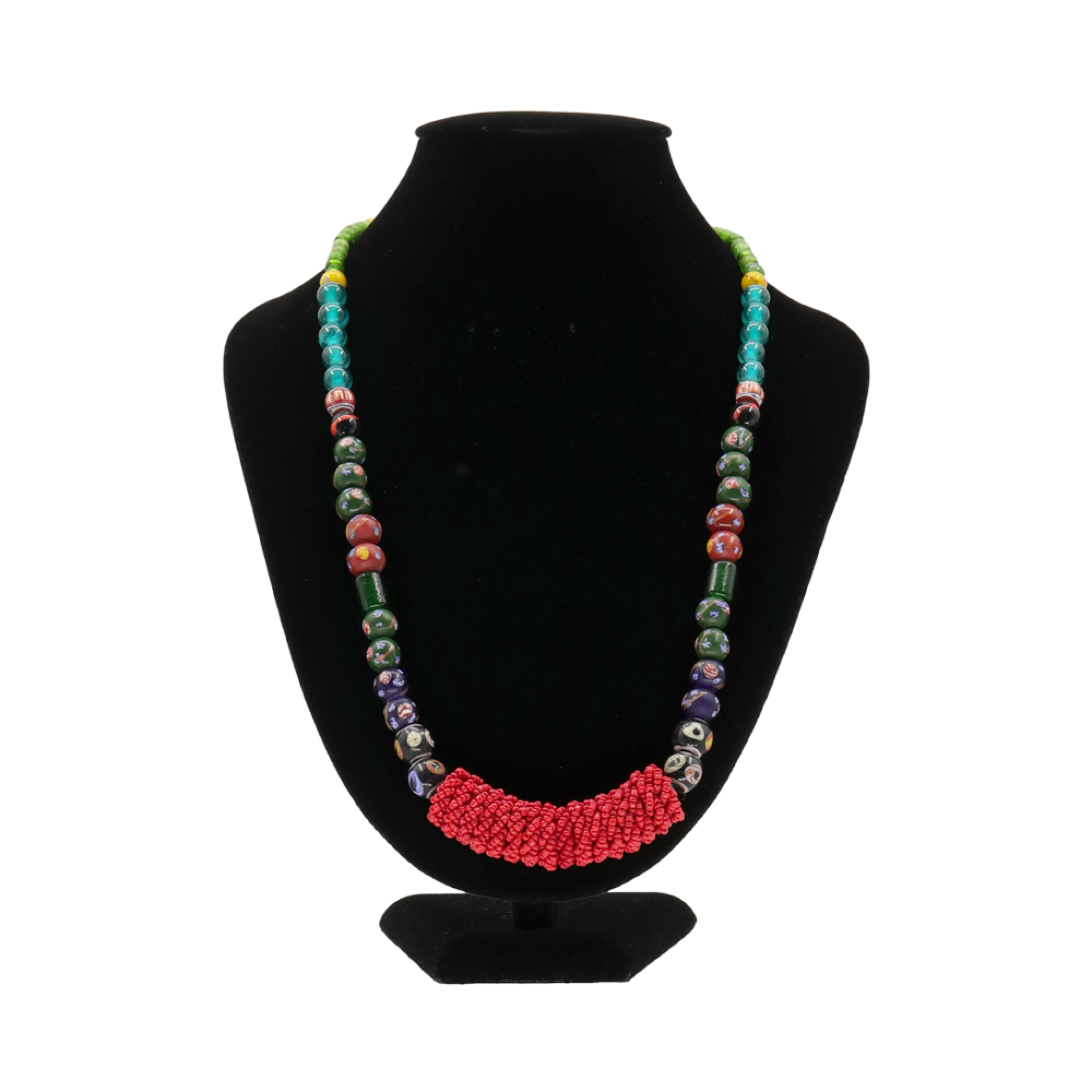Kelabit Neklace with Traditional Beads (Lady) (Small)