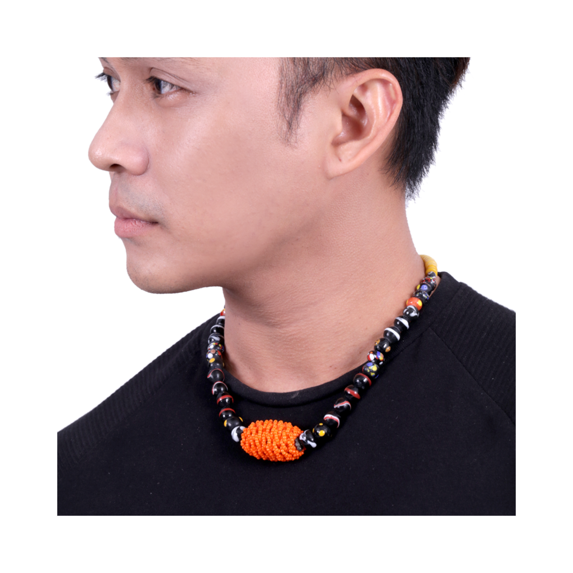 Kelabit Neklace with Traditional Beads (Man) (Small)